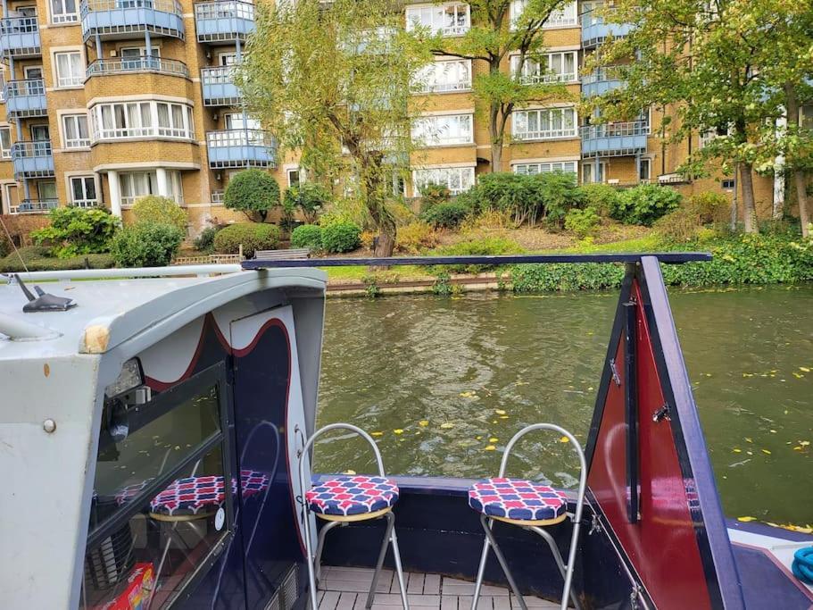 Comfy Canal Boat In Little Venice For Family & Friends Hotell London Eksteriør bilde