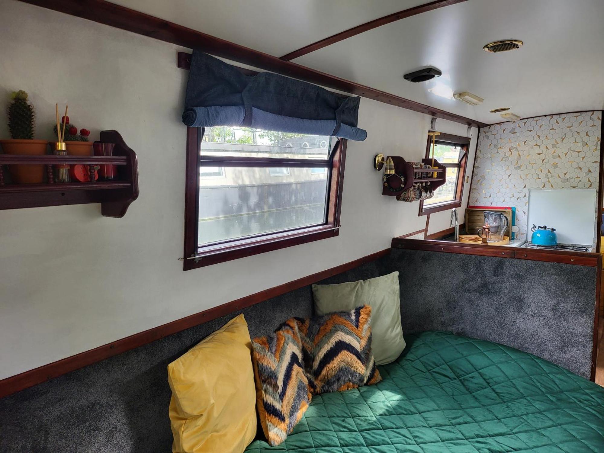Comfy Canal Boat In Little Venice For Family & Friends Hotell London Eksteriør bilde